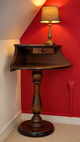 Console et lampe de la chambre — Gîte 4 personnes