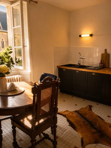 Espace repas — Gîte 2 personnes