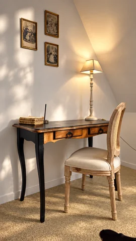 Secrétaire de la chambre — Gîte 4 personnes