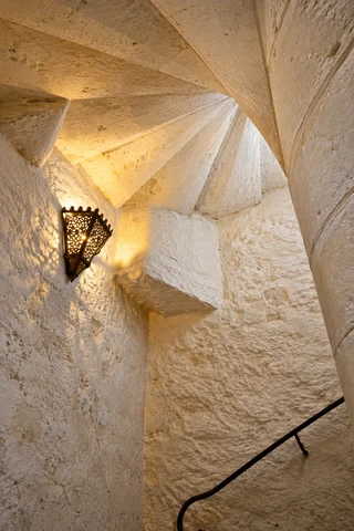 Voûte de l’escalier de pierre — Gîte 4 personnes