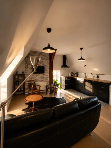 Pièce à vivre — Gîte 4 personnes